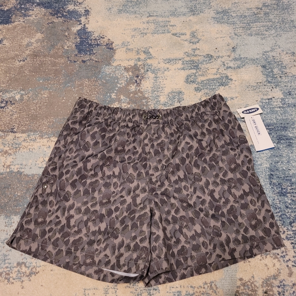 Girls swimming shorts.